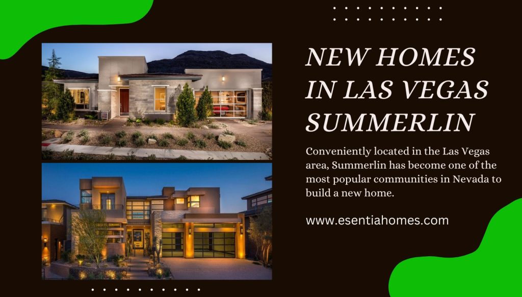 New Homes in Las Vegas Summerlin