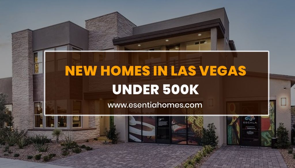 New Homes in Las Vegas under 500k